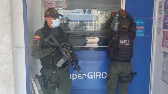 Este cuerpo especial del Gaula está conformado por hombres entrenados en curso de operaciones especiales antisecuestro y antiextorsión