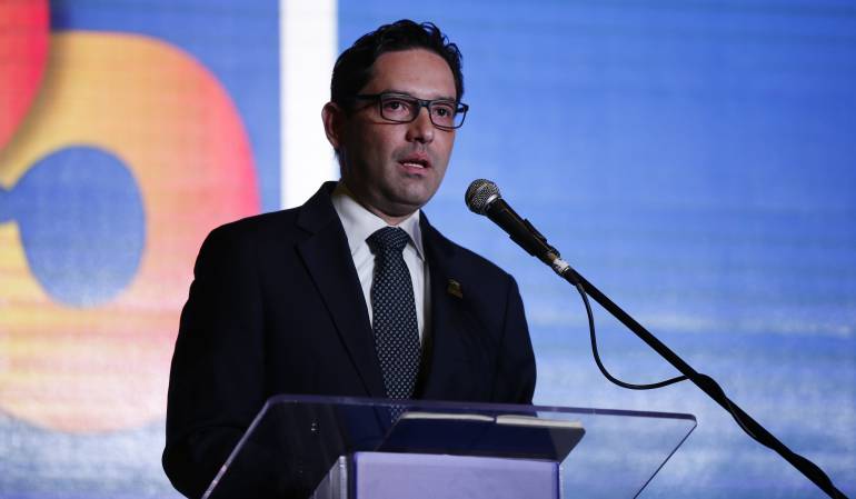 El viceministro de Justicia, Carlos Medina.