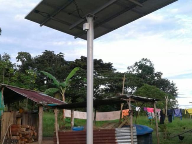 Más de dos mil familias colombianas se han beneficiado de la energía renovable