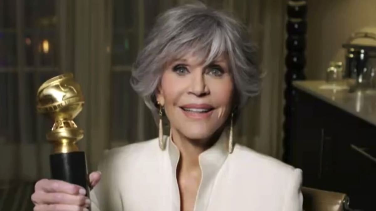 ¡Seamos líderes!: el inspirador discurso de Jane Fonda en los Globo de Oro