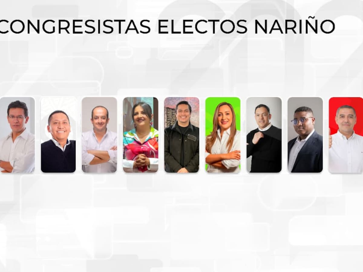 Resultados Cámara y Senado por Nariño: Así quedó el preconteo