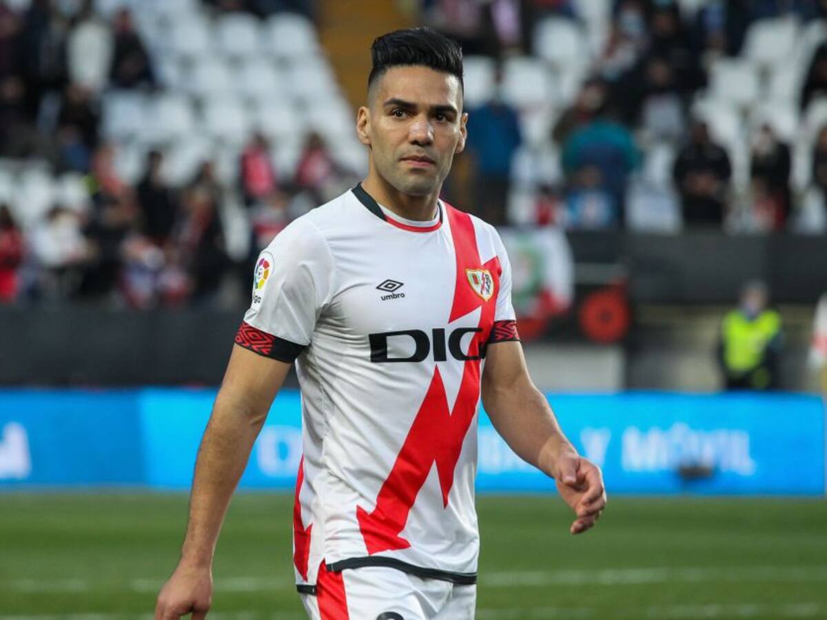 Falcao jugó 90 minutos y el Rayo Vallecano sigue su mala racha