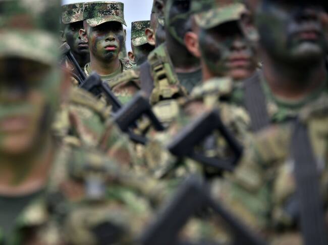 Soldados. Foto: Guillermo Legaria / AFP via Getty Images