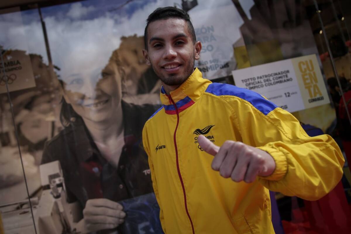 Óscar Muñoz logró hacerse con la medalla de bronce en Londres 2012 en la competencia de taekwondo de 58 kg.