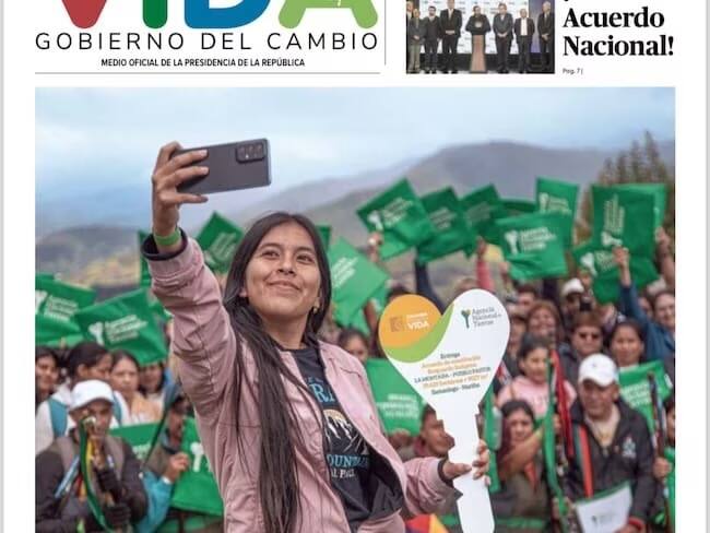 Gobierno firma nuevo contrato por $1.208 millones para periódico ‘VIDA’