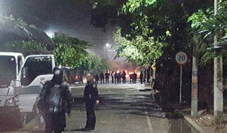 Disturbios por contrabando de gasolina