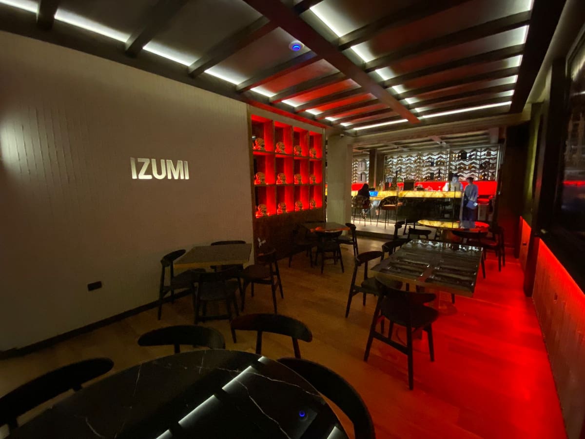 La cocina fusión asiática aterriza en Bogotá con Izumi