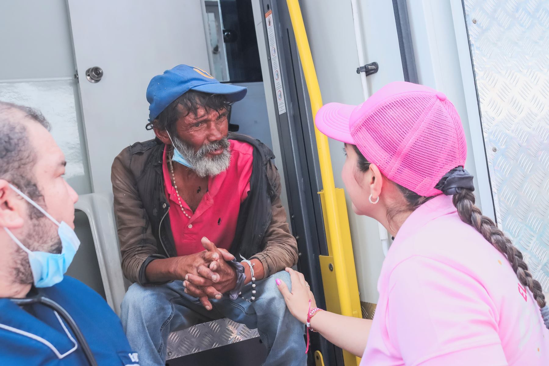 Habitante en condición de calle en Ibagué