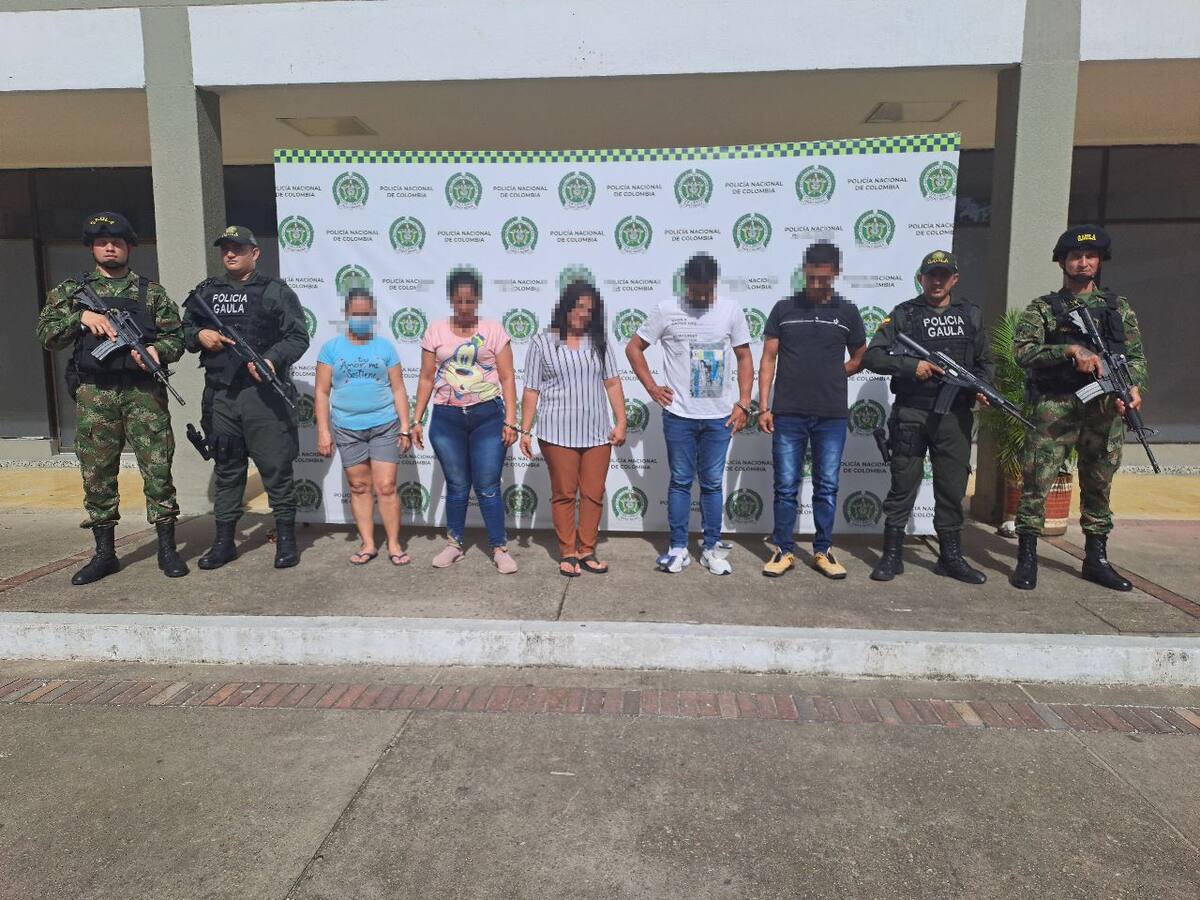 En el Caquetá cinco personas fueron capturadas por el delito de extorsión