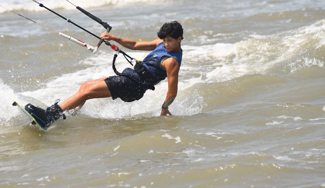 Un deportista en entrenamiento 