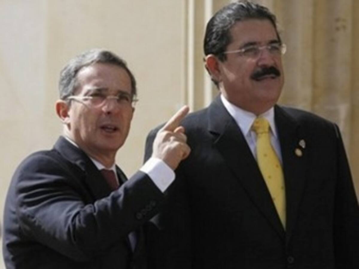 Uribe realiza visita de Estado a Honduras