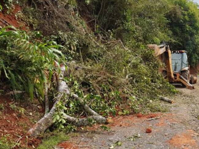 Zona rural de Cali afectada por 47 derrumbes