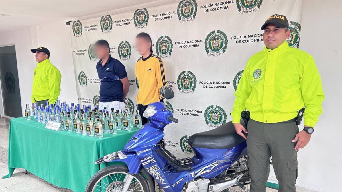 Licor adulterado o fraudulento, fue decomisado en Neiva