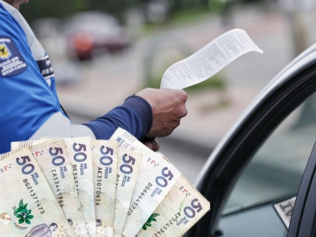 Multas de tránsito en Colombia Foto: Colprensa