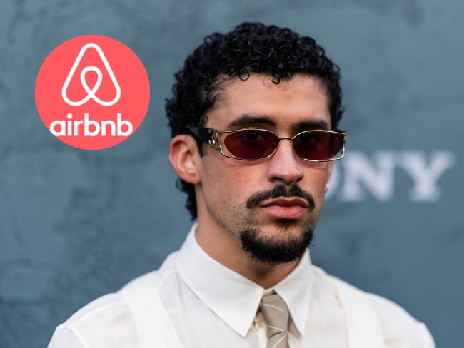 Cancelaciones de Airbnb por concierto de Bad bunny en Medellín
