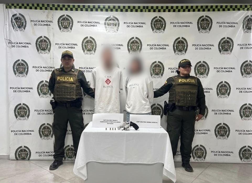 La capturada, de 23 años y oriunda de Cúcuta. Foto policía Huila.