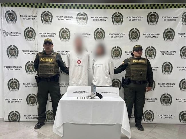 La capturada, de 23 años y oriunda de Cúcuta. Foto policía Huila.