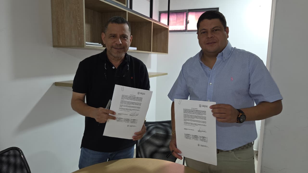 Dos delegados departamentales de la Registraduría toman posesión en Córdoba. Foto: Registraduría.