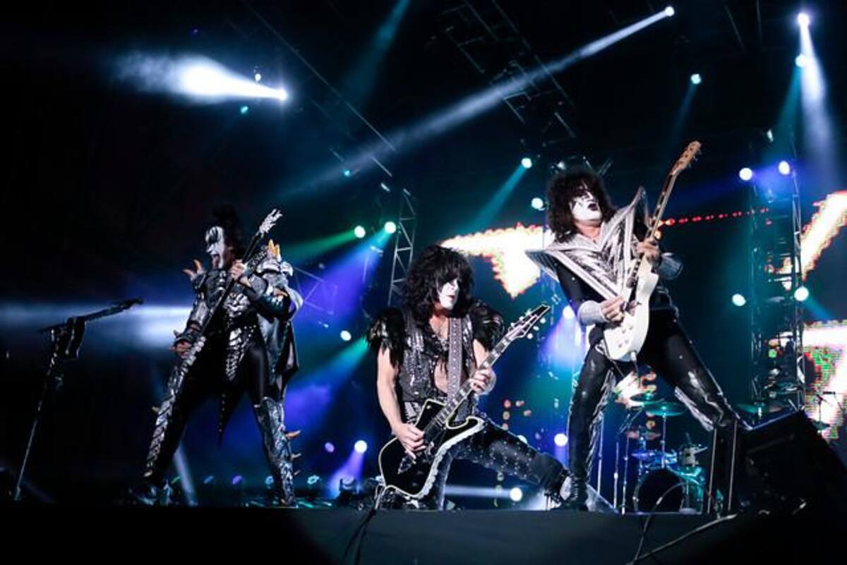 El concierto de la famosa banda de rock se llevó a cabo en el estadio El Campín