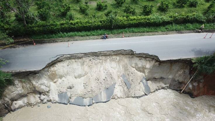 200 deslizamientos afectan la zona rural del Quindío