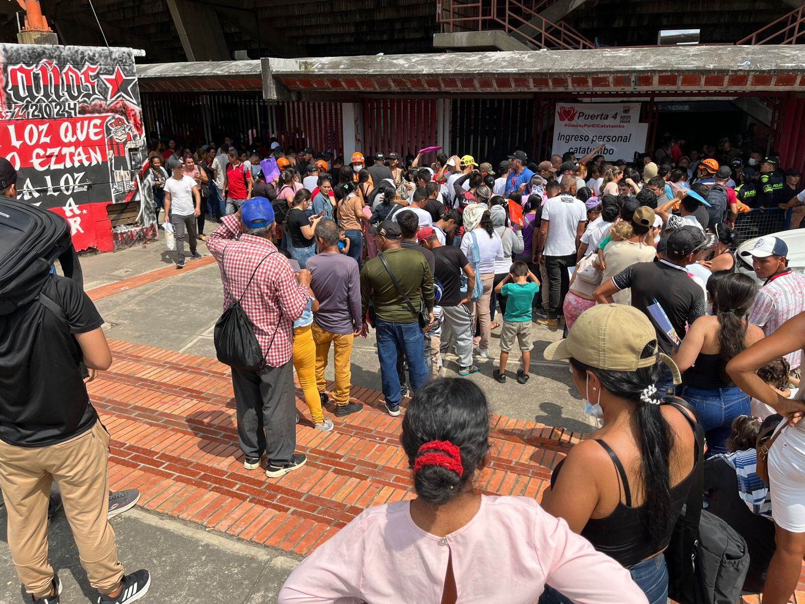 Desplazados en Cúcuta. Foto: Archivo