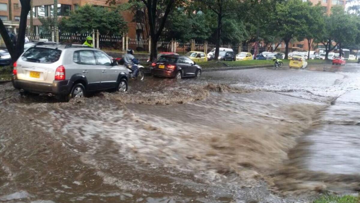 Se presentan represamientos principalmente en el norte de la ciudad.