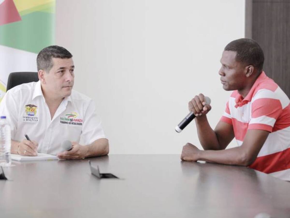 Gobernación de Bolívar realizará intervención integral en Hatoviejo en Calamar