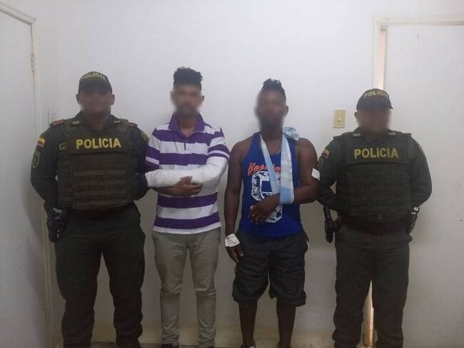 Dos capturados deja hurto a ciclista en Turbaco, Bolívar