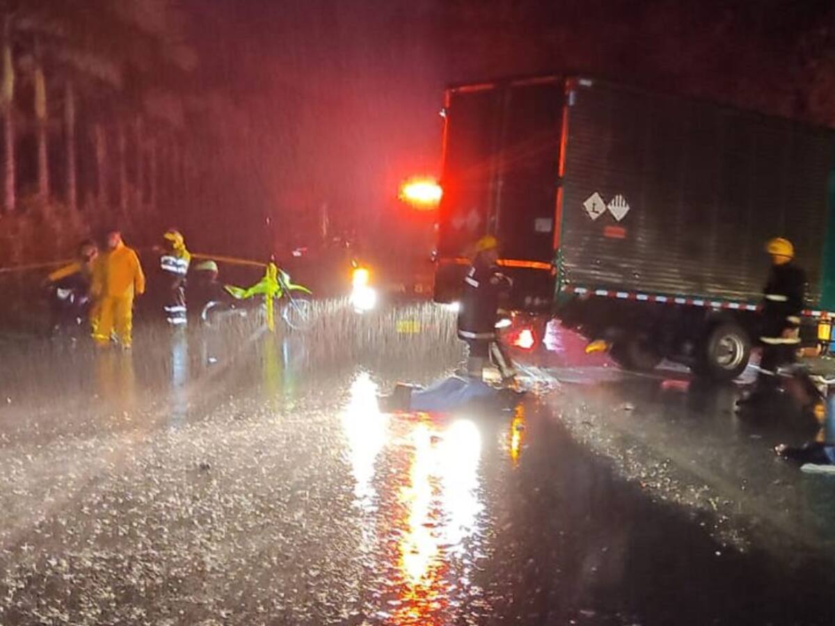 Dos muertos dejó accidente de tránsito en vía Club Campestre-El Caimo
