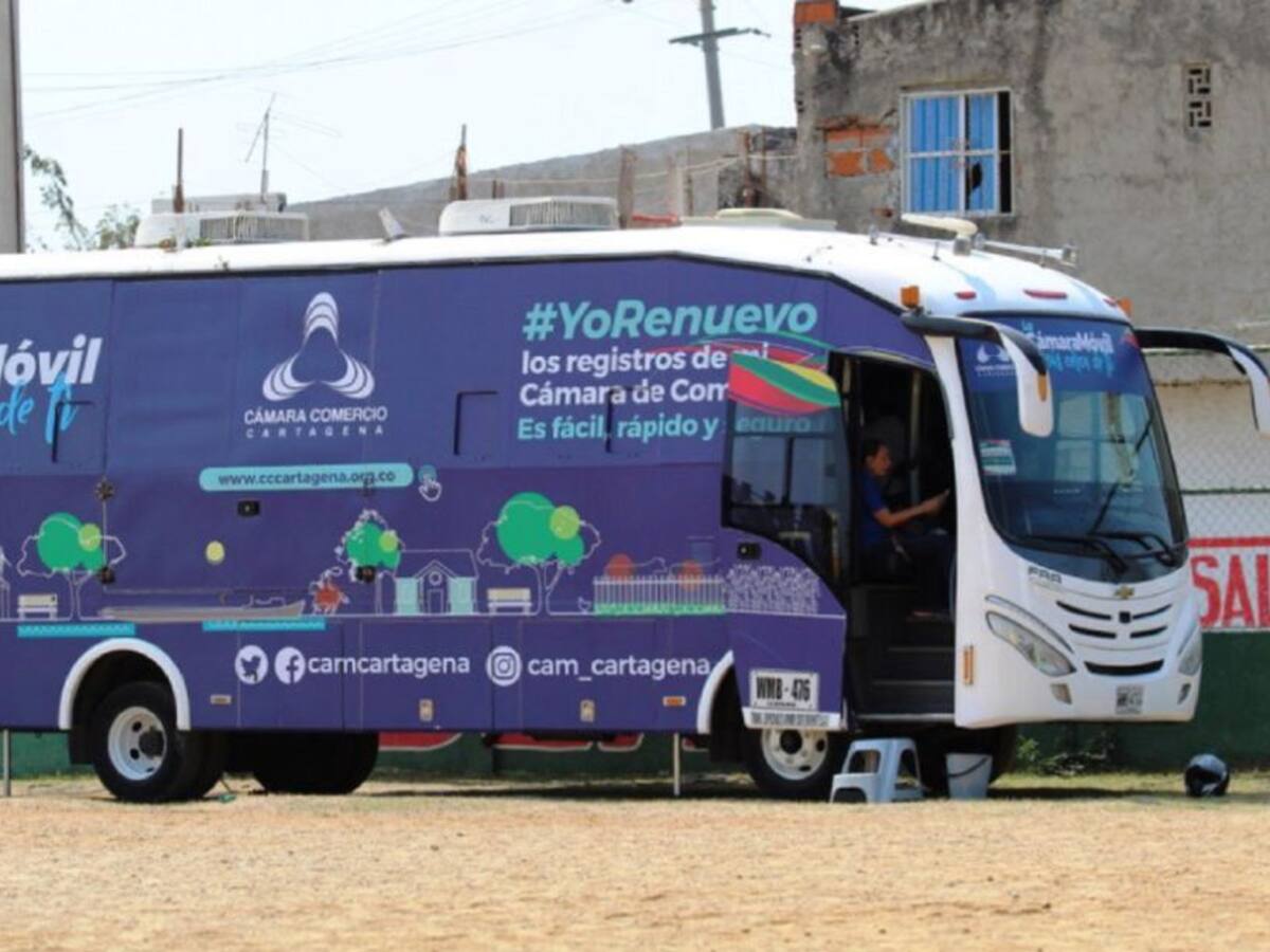 Cámara Móvil recorrerá Cartagena y Bolívar para atender a comerciantes