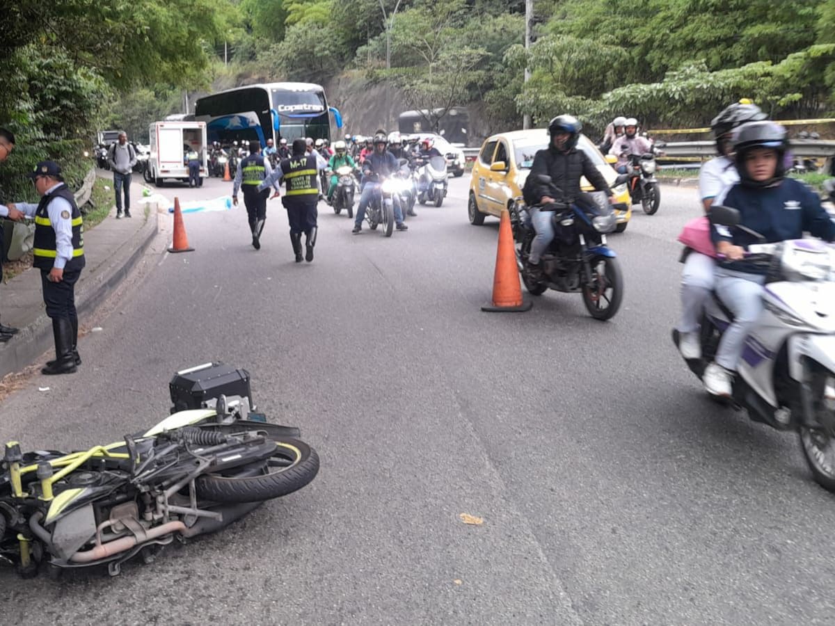 Identificada la mujer que murió en accidente en la autopista entre Piedecuesta y Floridablanca