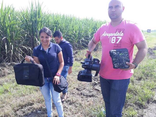 Recuperan equipos hurtados a periodistas del Caracol Televisión y Noticias 1