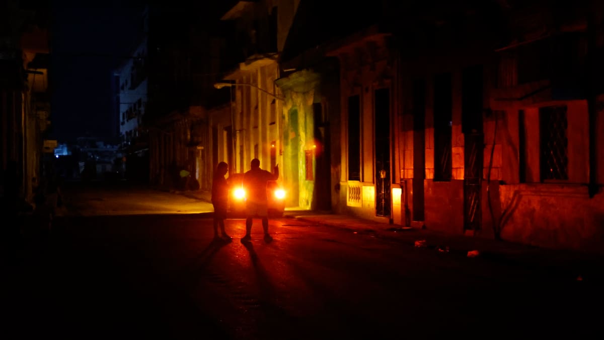 Cuba sufre otro apagón nacional en menos de 24 horas por eventos meteorológicos