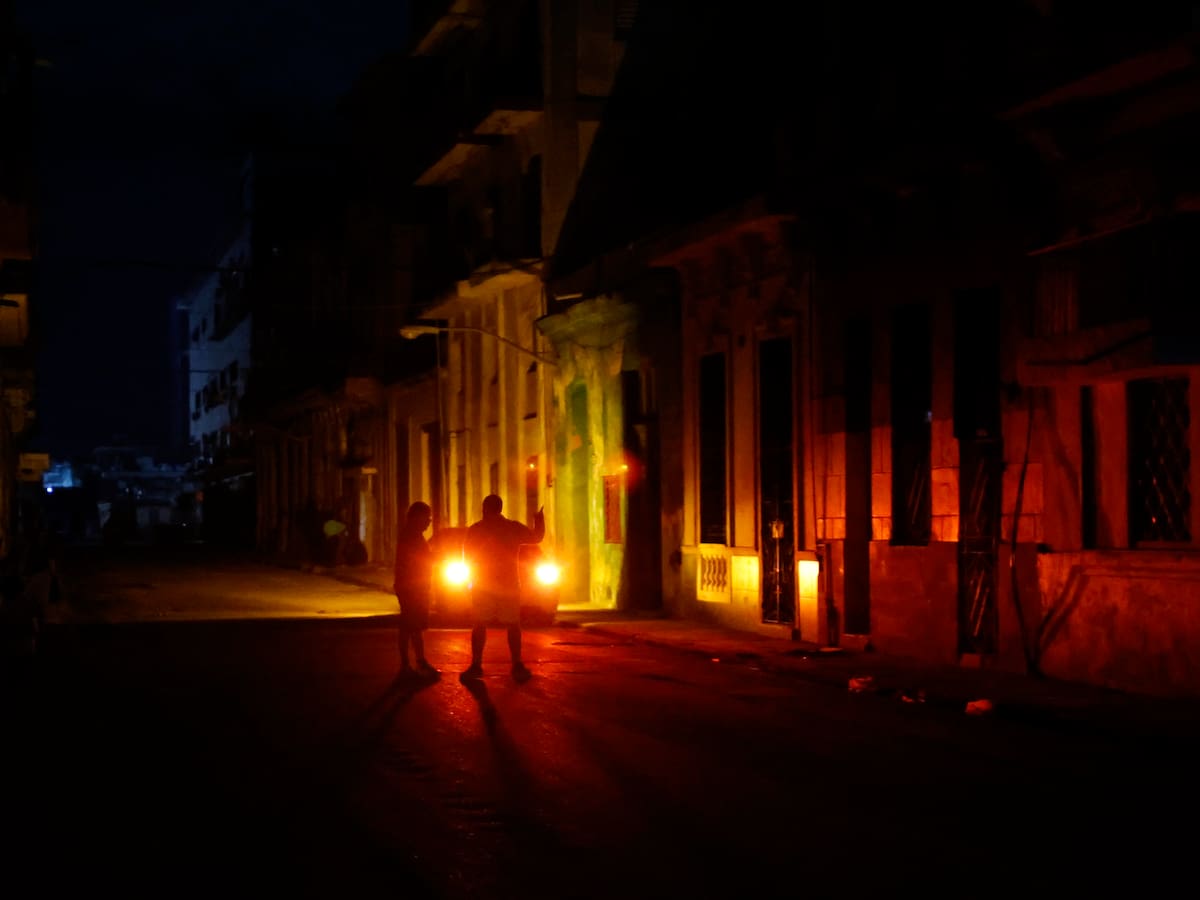 Cuba sufre otro apagón nacional en menos de 24 horas por eventos meteorológicos