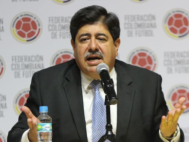 Luis Bedoya, expresidente de la Federación Colombiana de Fútbol.