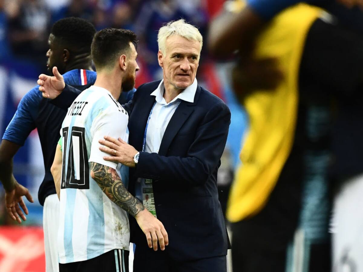 Deschamps elogia a Messi: “No es el mismo de hace cuatro años”