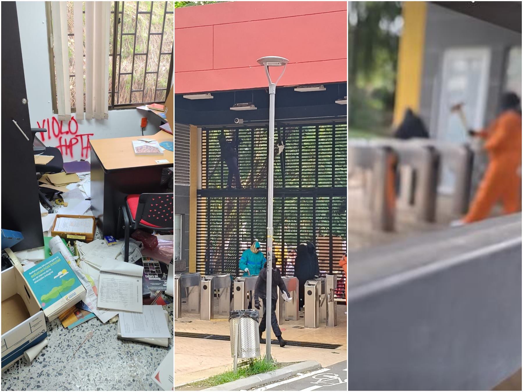 Encapuchados en la Universidad del Tolima