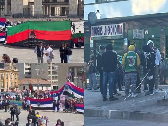 En ningún momento se está agrediendo a la ciudadanía: comunidad indígena tras protestas en Bogotá