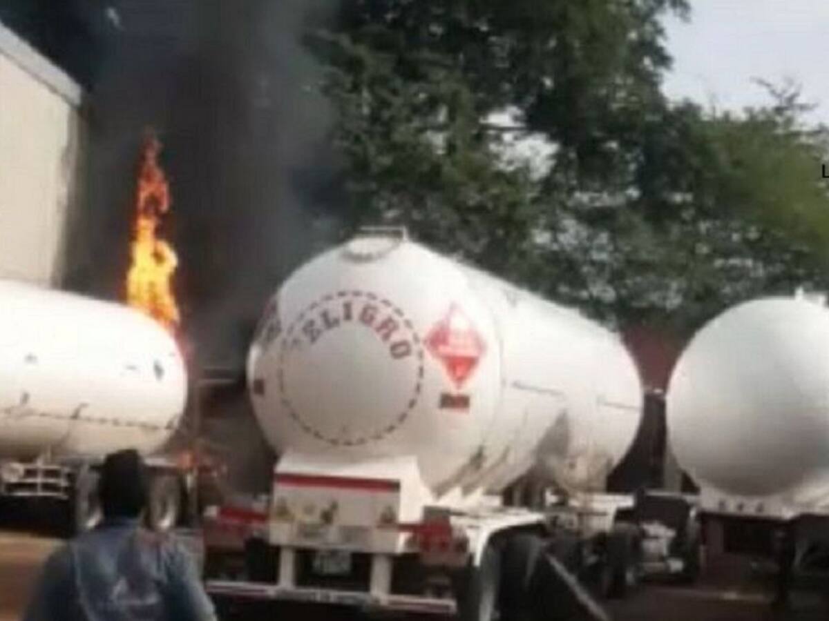 Explosión deja 2 heridos en Girón