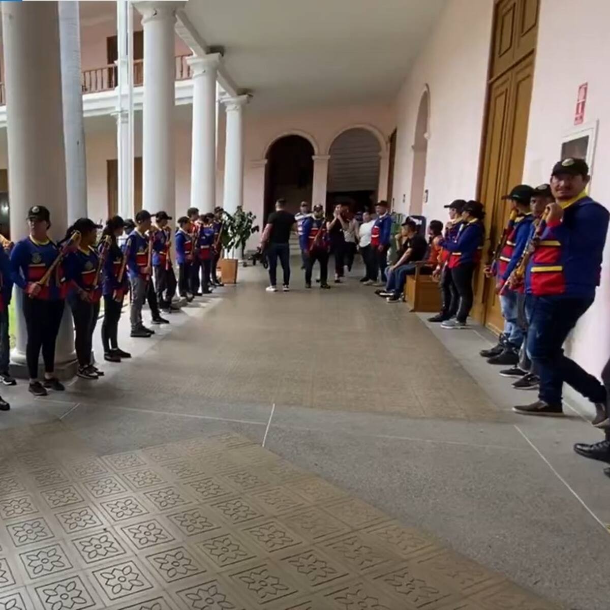 Guardia campesina del Catatumbo se concentra en la Gobernación de Norte de Santander