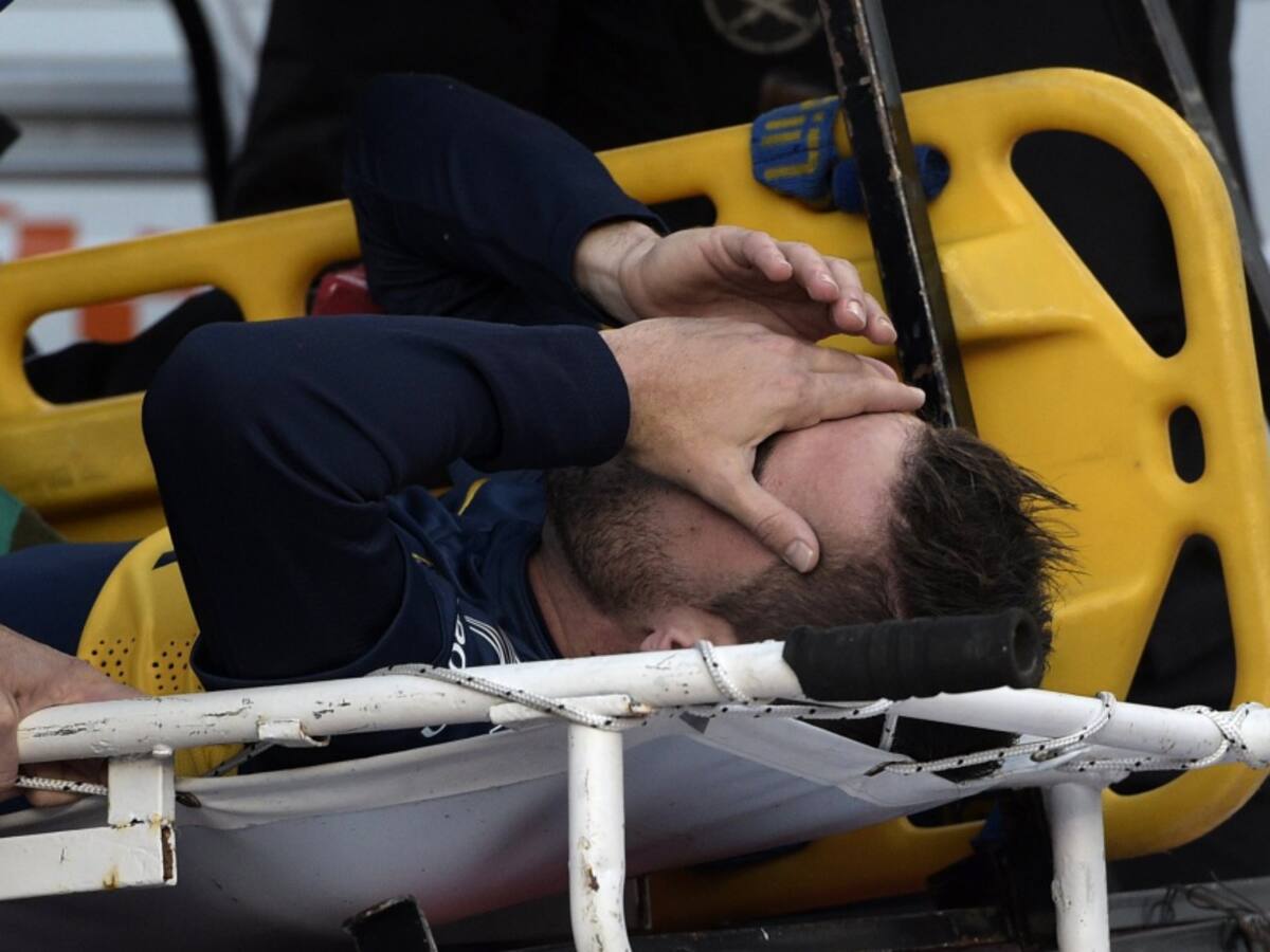 Fernando Gago se rompió el tendón de Aquiles derecho