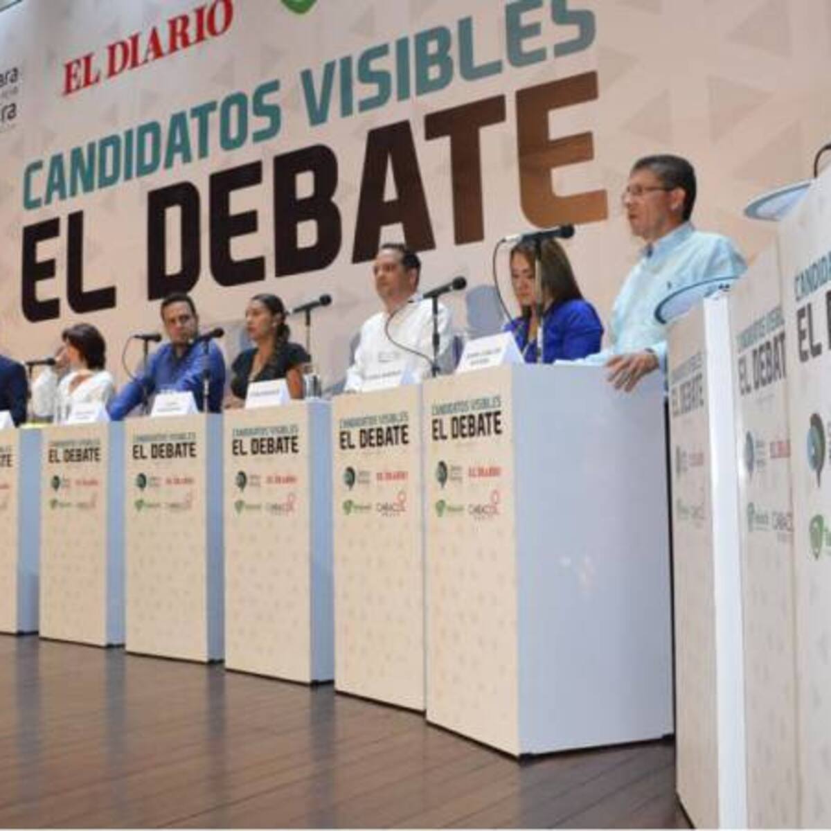 La tensión se vivió cuando los candidatos debieron responder sin pensar