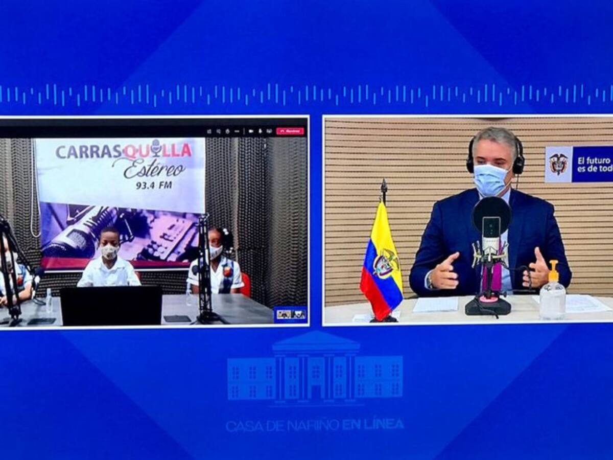 Duque confía que vacuna contra COVID se garantice a principios de 2021