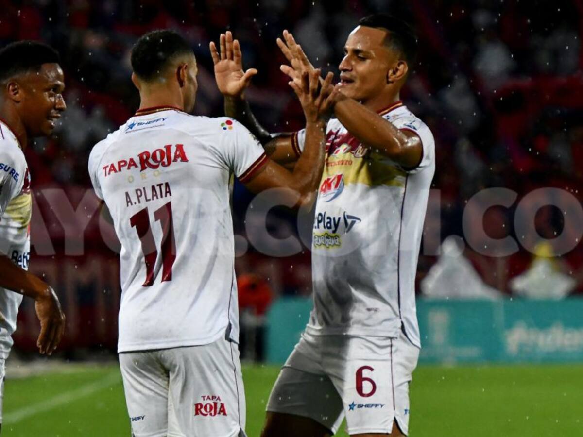 Tabla cuadrangulares de la Liga Colombiana