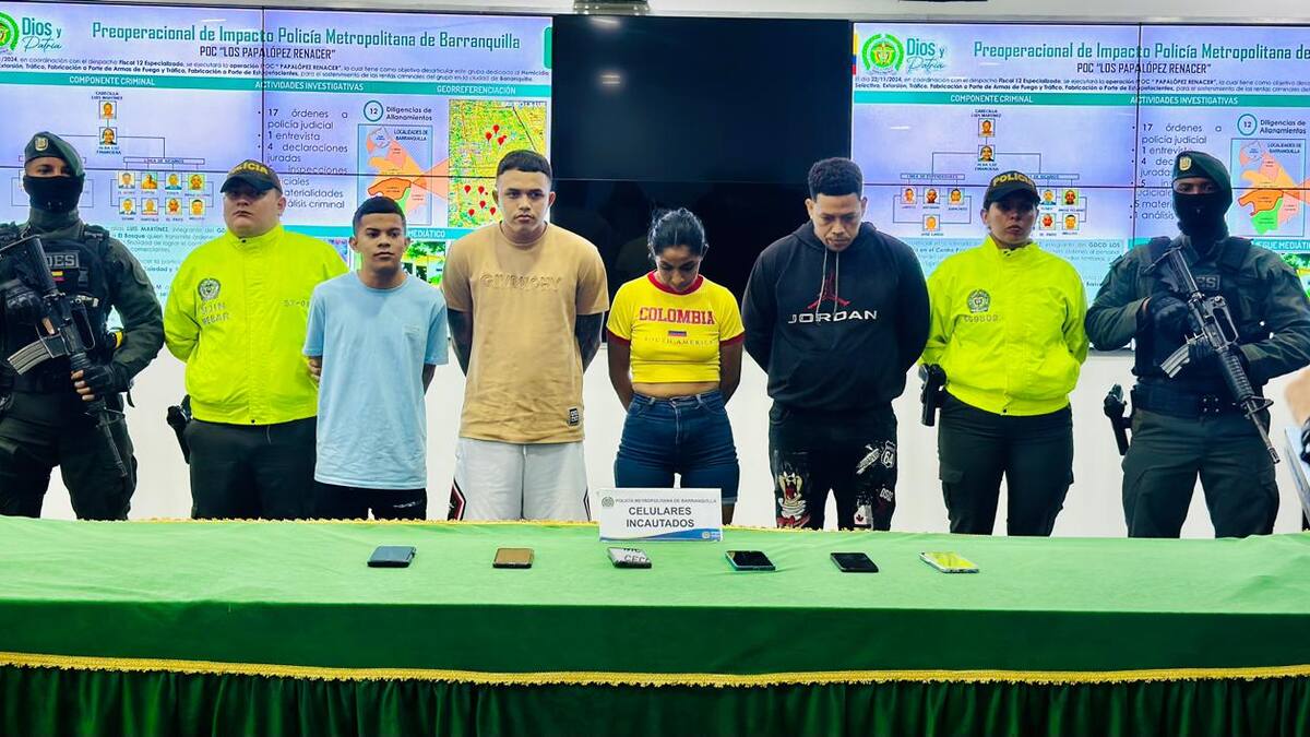 Golpe contra ‘Los Papalópez’ y ‘Los Pepes’: Policía reporta capturas