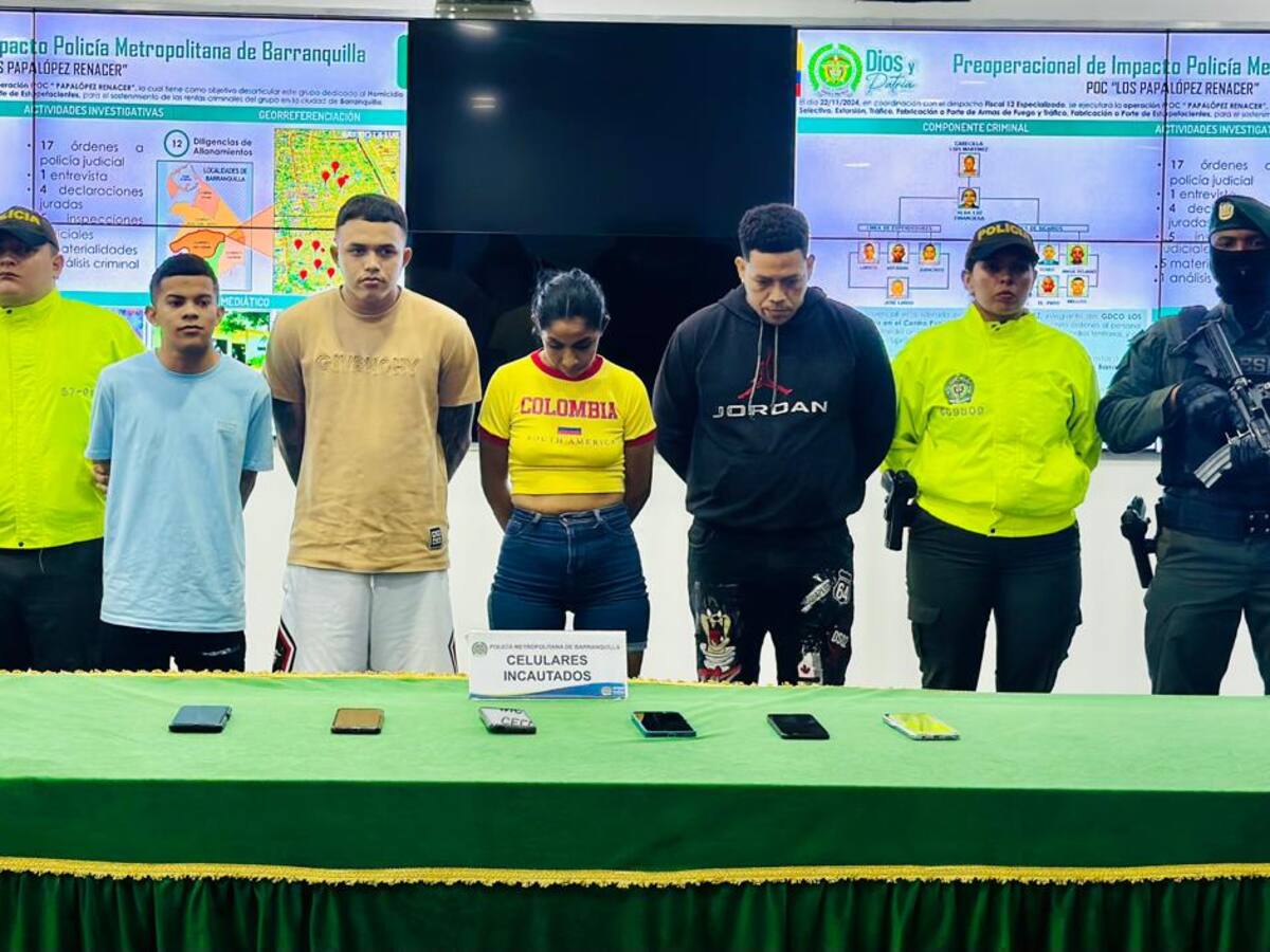 Golpe contra ‘Los Papalópez’ y ‘Los Pepes’: Policía reporta capturas