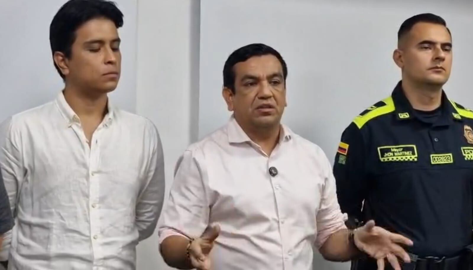 Alcalde de Palermo, Kleyver Oviedo Farfán, entregó el balance del consejo extraordinario de seguridad tras el homicidio de un menor en el sector rural del río Tune.