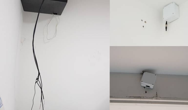 Eln generan daños en centro de salud Teorama