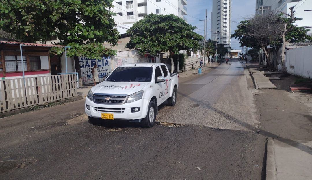Vecinos, conductores, y líderes de la zona, rechazan estos trabajos y los calificaron como de la mala calidad
