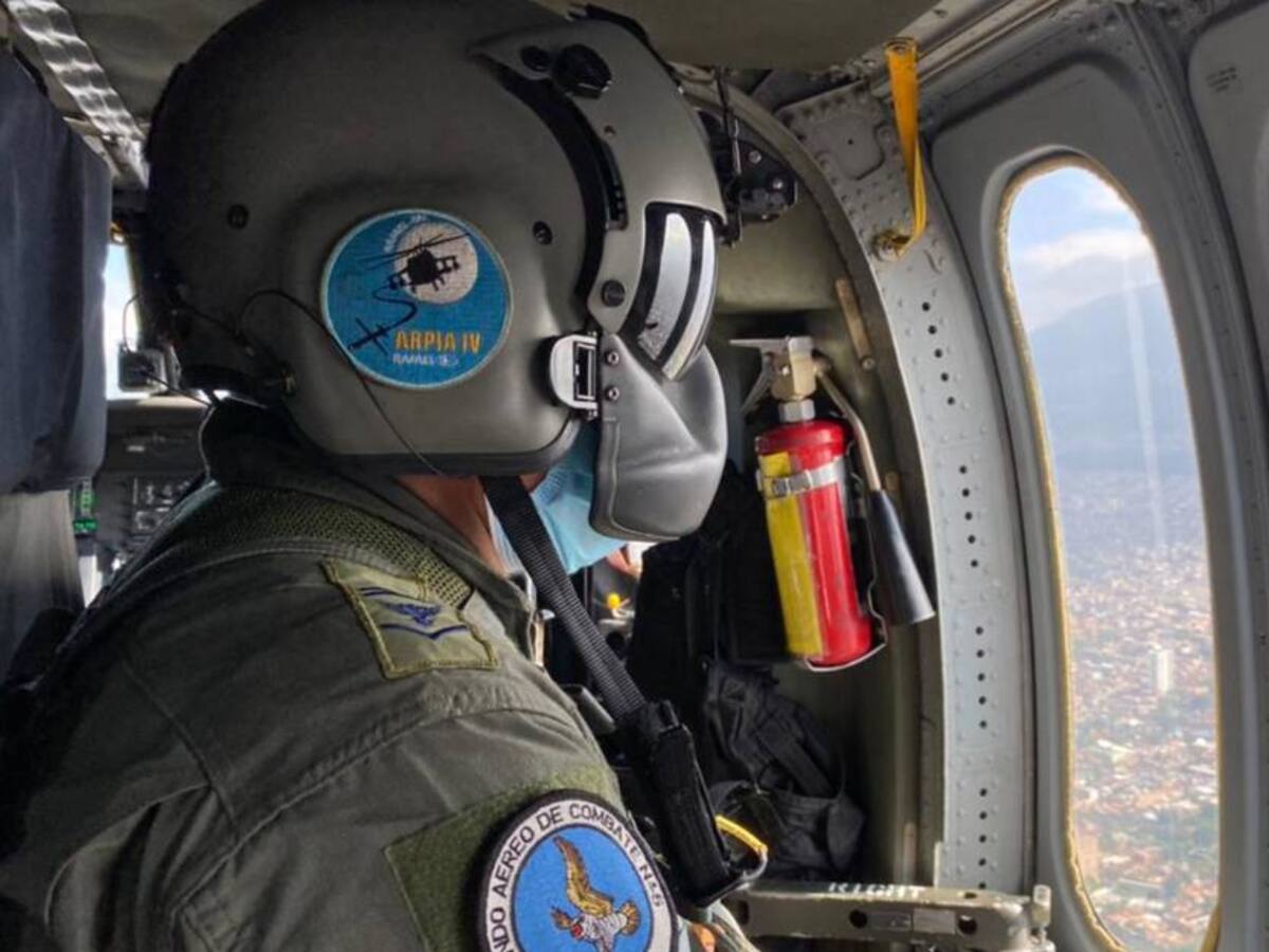 Desde el aire vigilarán las vías de Antioquia en Navidad y Año Nuevo